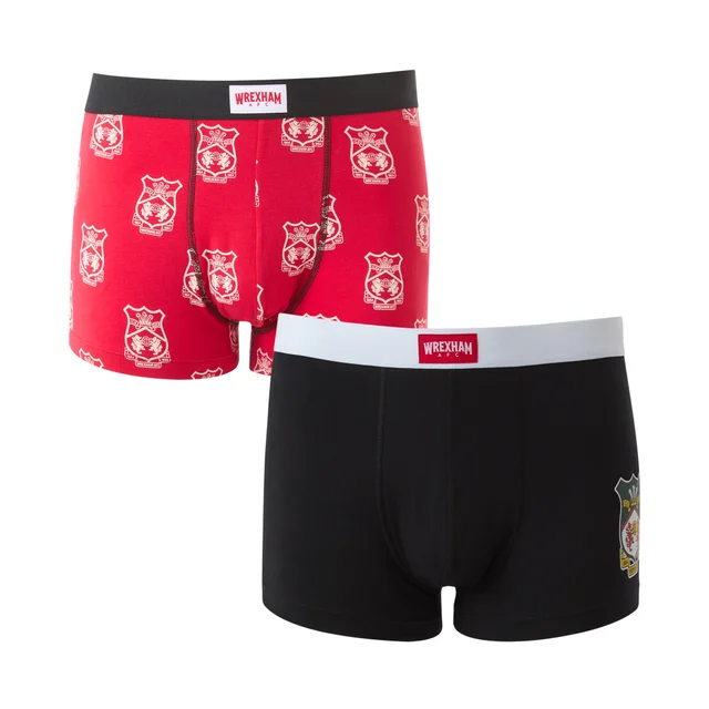 Wrexham 2pk Boxer Shorts
